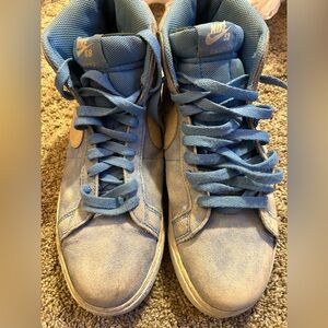 Nike SB Blazer Mid Sneakers - Sky Blue